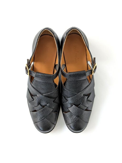 polpetta ポルペッタ グルカサンダル AMALFI-B BLACK | ITAL STYLE WEAR