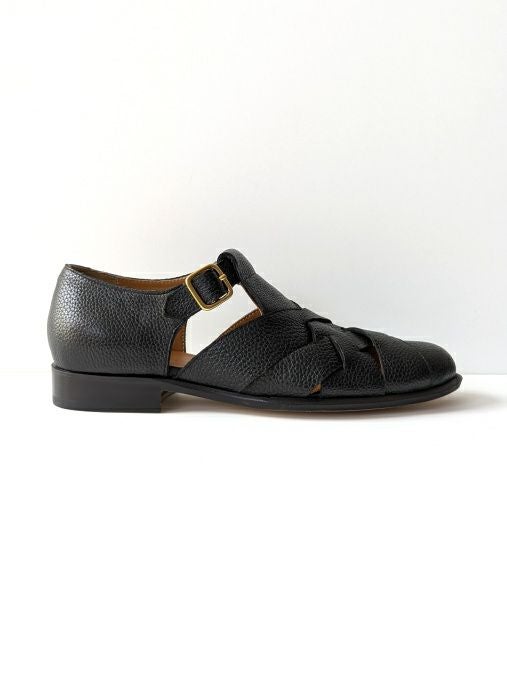 polpetta ポルペッタ グルカサンダル AMALFI-B BLACK | ITAL STYLE WEAR