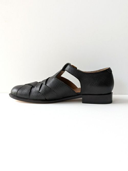polpetta ポルペッタ グルカサンダル AMALFI-B BLACK | ITAL STYLE WEAR