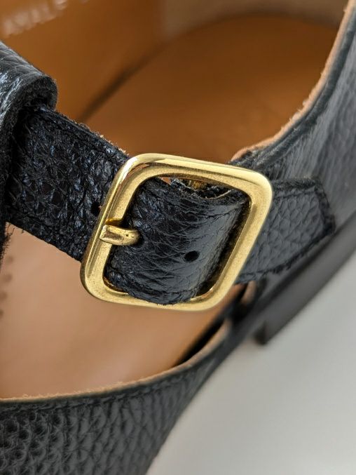 polpetta ポルペッタ グルカサンダル AMALFI-B BLACK | ITAL STYLE WEAR