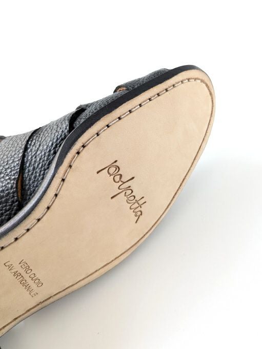 polpetta ポルペッタ グルカサンダル AMALFI-B BLACK | ITAL STYLE WEAR