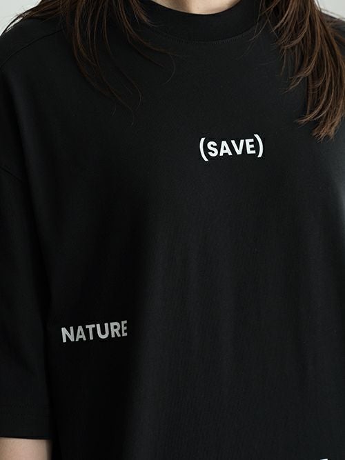 OFF WITH NATURE オフ ウィズ ネイチャー Tシャツ BLACK | ITAL STYLE WEAR