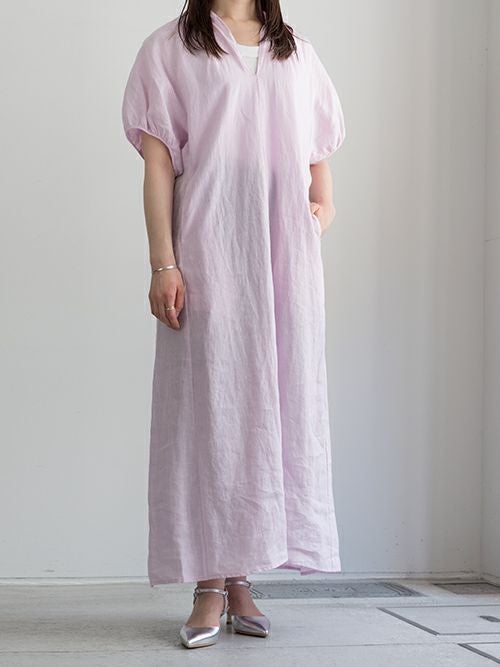 TICCAティッカ バルーンスリーブリネンワンピース 【全2色】 | ITAL