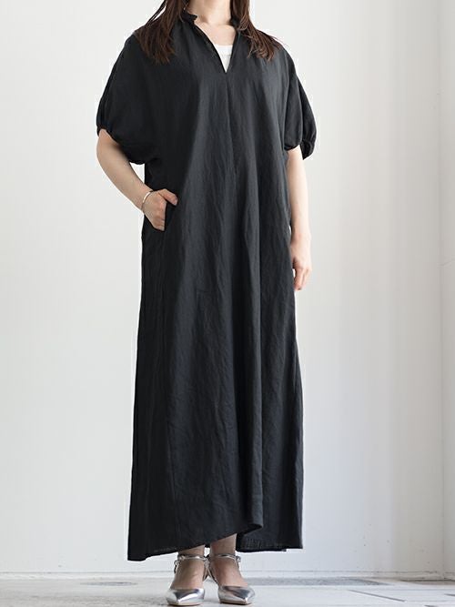 TICCAティッカ バルーンスリーブリネンワンピース 【全2色】 | ITAL