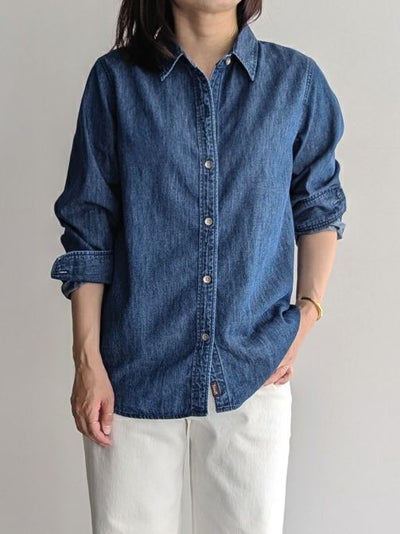 YANUK ヤヌーク デニムシャツ WBL | ITAL STYLE WEAR