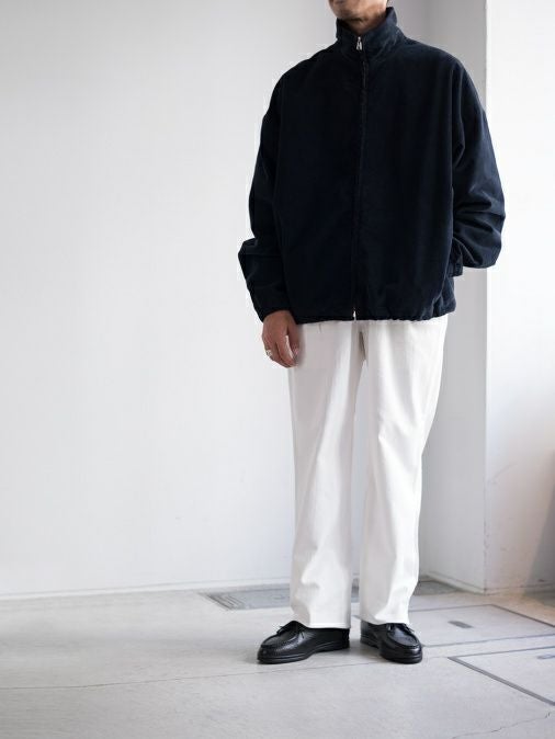 KENNETH FIELD ケネスフィールド GURKA Ⅲ TROUSER HERRINGBORN WHITE