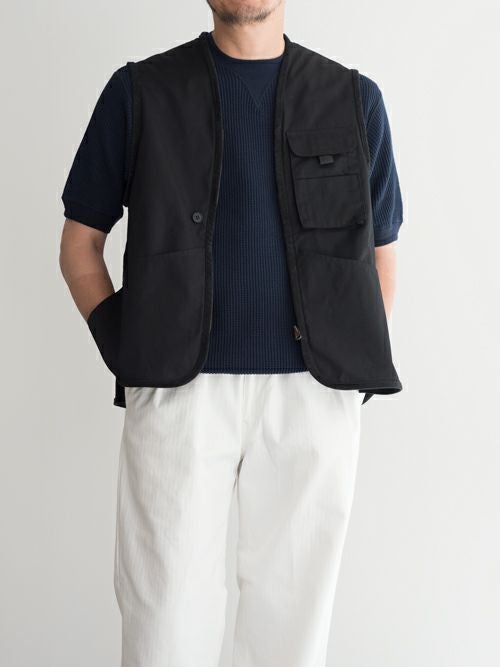 KENNETH FIELDケネスフィールド GUIDE VEST BLACK | ITAL STYLE WEAR