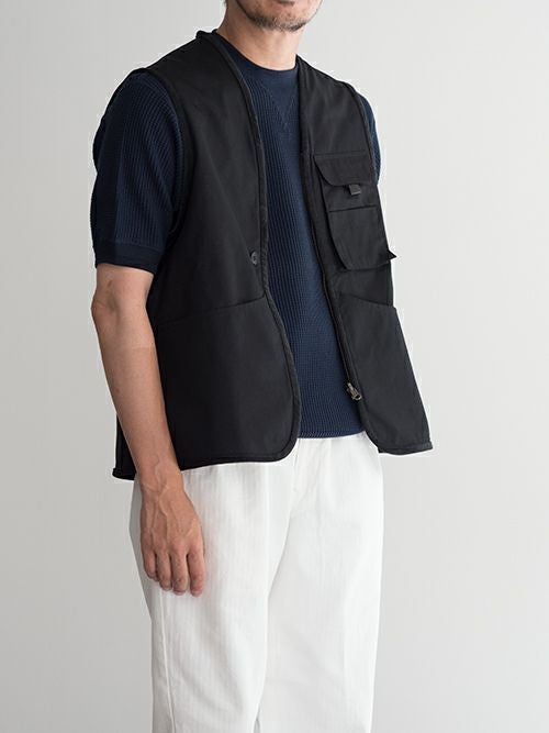 KENNETH FIELDケネスフィールド GUIDE VEST BLACK | ITAL STYLE WEAR