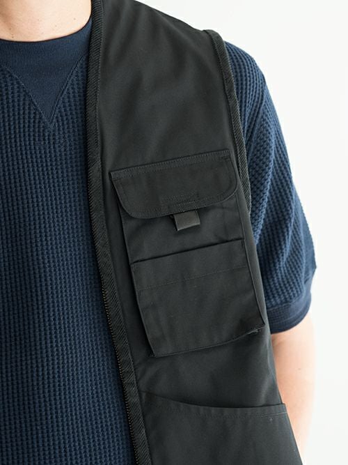 KENNETH FIELDケネスフィールド GUIDE VEST BLACK | ITAL STYLE WEAR