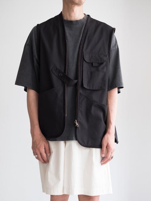 KENNETH FIELDケネスフィールド GUIDE VEST BLACK | ITAL STYLE WEAR