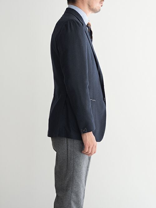 TITO ALLEGRETTO ティトアレグレット シングルジャケット NAVY | ITAL