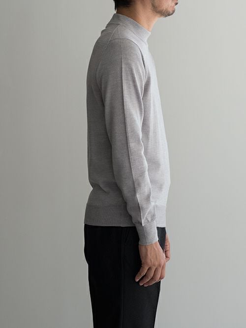 Morgano モルガーノ モックネック ウールニット 【全2色】 | ITAL