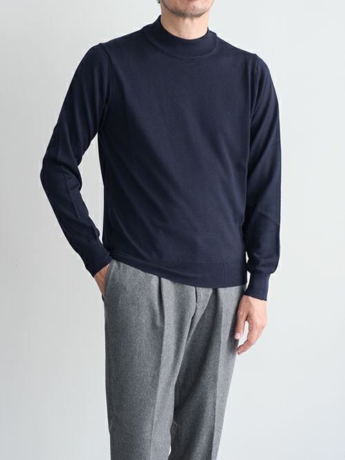 Morgano モルガーノ モックネック ウールニット 【全2色】 | ITAL