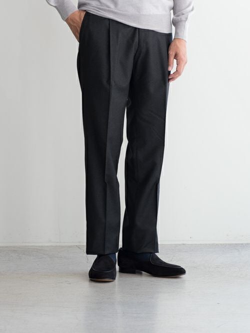 GERMANO ウールスラックス GERMANO ジェルマーノ ワンタックウールスラックス 【全2色】 | ITAL