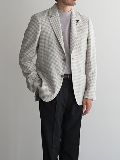 やす　値下げ新品美品LARDINIミラノブライアンバリー別注 LARDINI ラルディーニ ITAL STYLE WEAR イタルスタイル ウェア