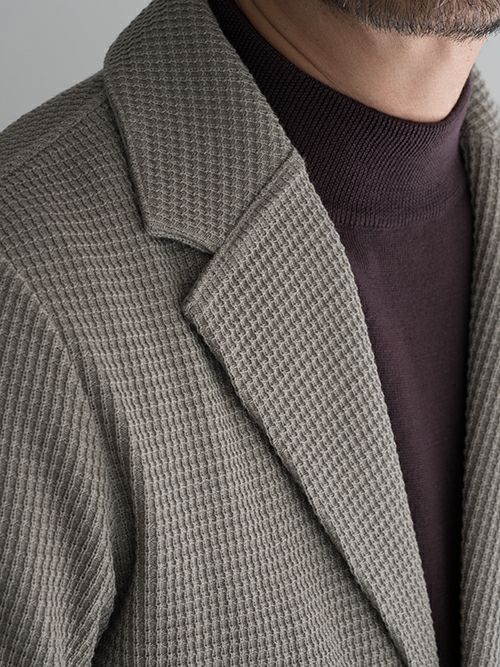 サイズＳ【極美品】ラルディーニ 凹凸編みニットジャケット イージーウェア サイズS【極美品】ラルディーニ 凹凸編みニットジャケット イージー