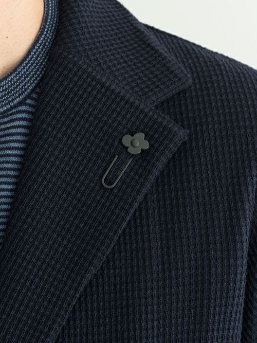 LARDINI ラルディーニ ワッフル編みニットジャケット 【全2色】 | ITAL