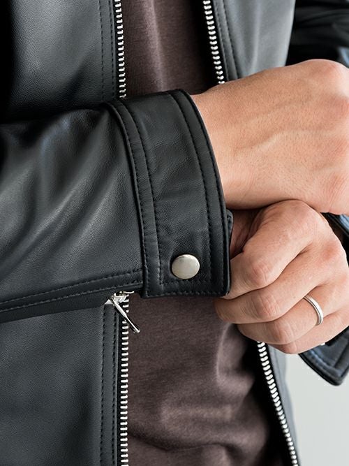 EMMETI エンメティ シングルライダース MASSIMO NAPPA BLACK | ITAL