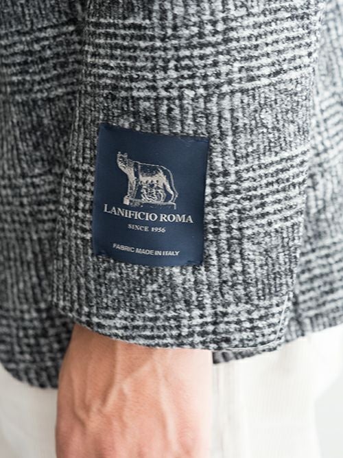 Artigianale アルティジャナーレ LANIFICIO ROMA生地 グレンチェック柄