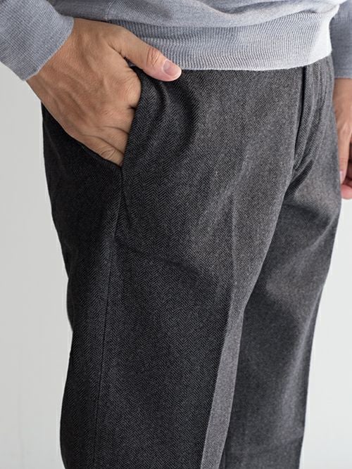 OUTLET】【SALE】40WEFT フォーティーウェフト コットンテーパード