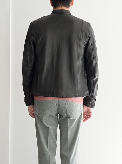 Garret ギャレット シングルライダース BLACK | ITAL STYLE WEAR