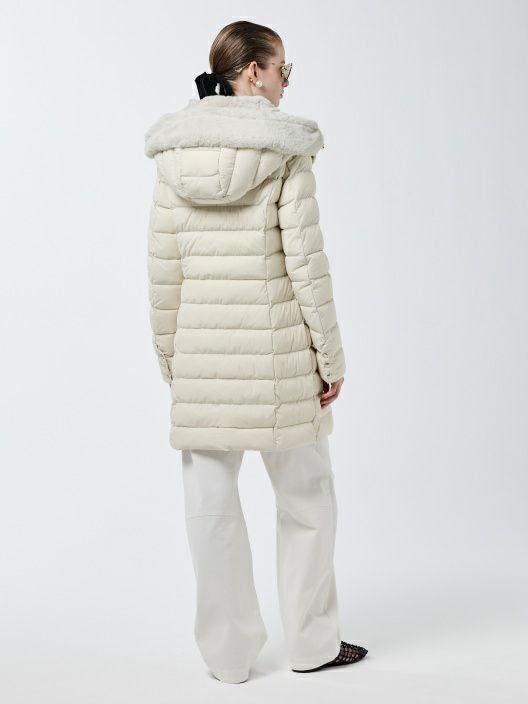 CAPEHORN SANTACRUZ ECOFUR ホワイトダウンジャケット CAPE HORN】SANTACRUZ ECOFUR | Viaggio Blu（ビアッジョブルー