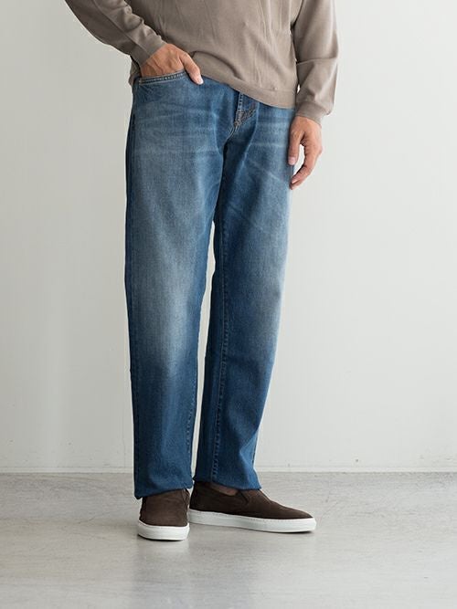 YCHAI イカイ ウォッシュデニム ROBUSTO(ロブスト） BLUE | ITAL STYLE