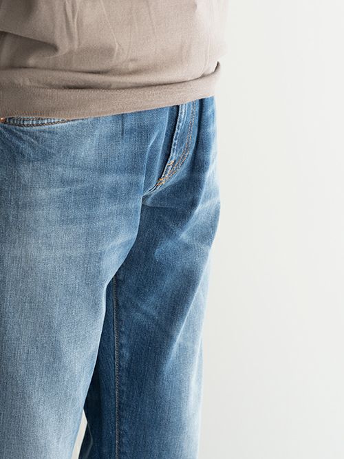 YCHAI イカイ ウォッシュデニム ROBUSTO(ロブスト） BLUE | ITAL STYLE