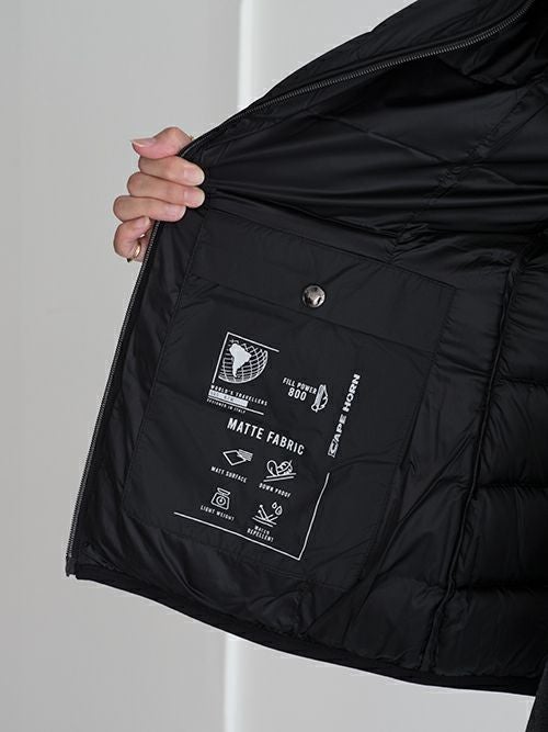 CAPEHORN ケープホーン ダウンジャケット BLACK EDITION MATT STELLA