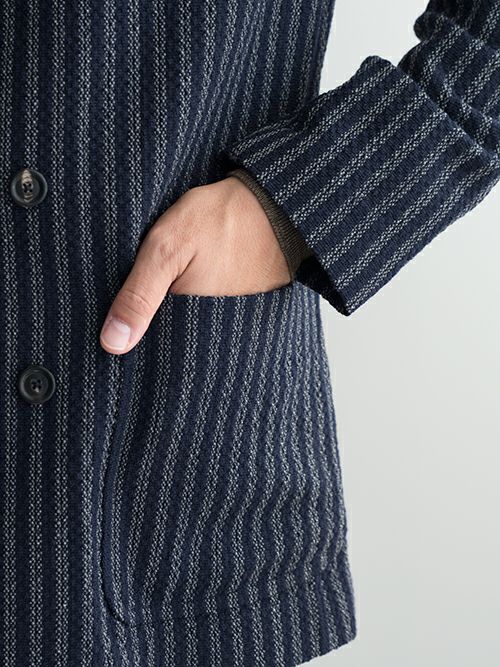 未使用品　チルコロCIRCOLO 1901 ストライプジャケット チルコロ1901】パイルストライプジャケット – GQ SHOP