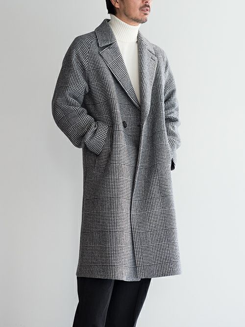 Hevo イーヴォ セミダブルコート SURBO BLACK.C | ITAL STYLE WEAR