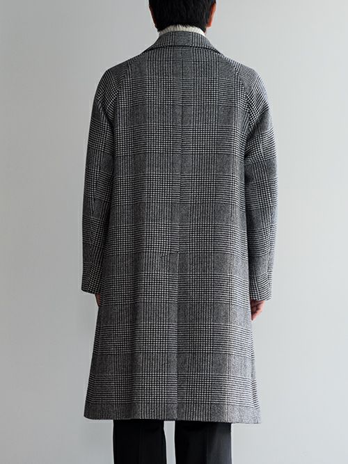Hevo イーヴォ セミダブルコート SURBO BLACK.C | ITAL STYLE WEAR