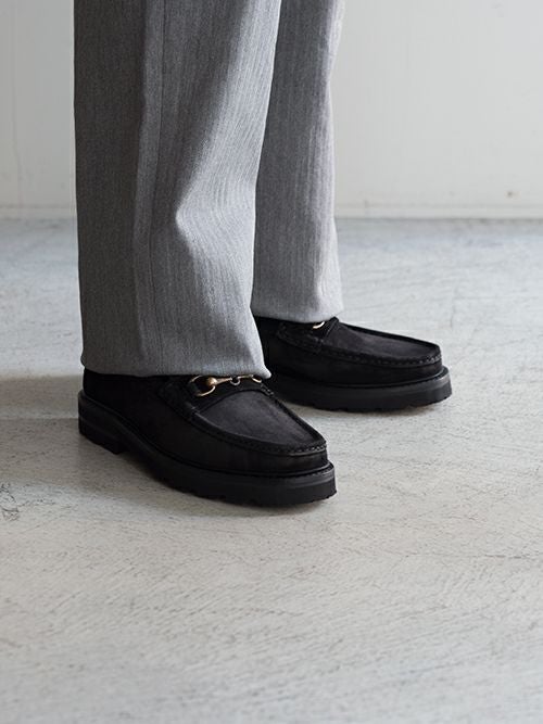 KENNETH FIELD ケネスフィールド GURKA Ⅲ TROUSER HERRINGBORN GRAY