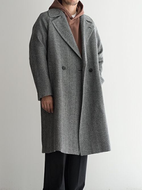 Hevo イーヴォ ベルテッドコート BRINDISI GRAY | ITAL STYLE WEAR