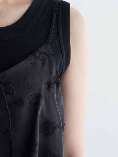 TICCA ティッカ ローズエンブロイダリービスチェ C.GRAY | ITAL STYLE WEAR