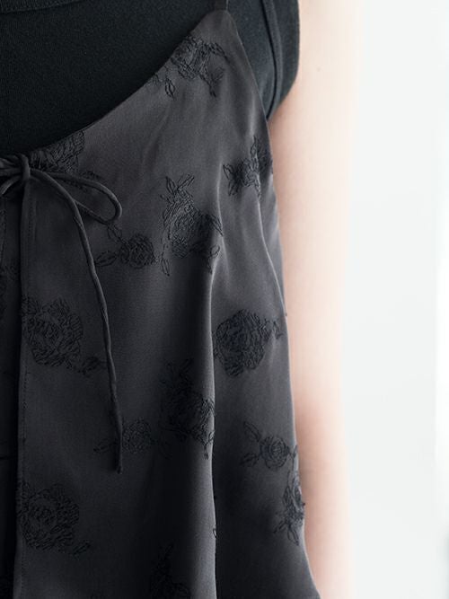 TICCA ティッカ ローズエンブロイダリービスチェ C.GRAY | ITAL STYLE WEAR