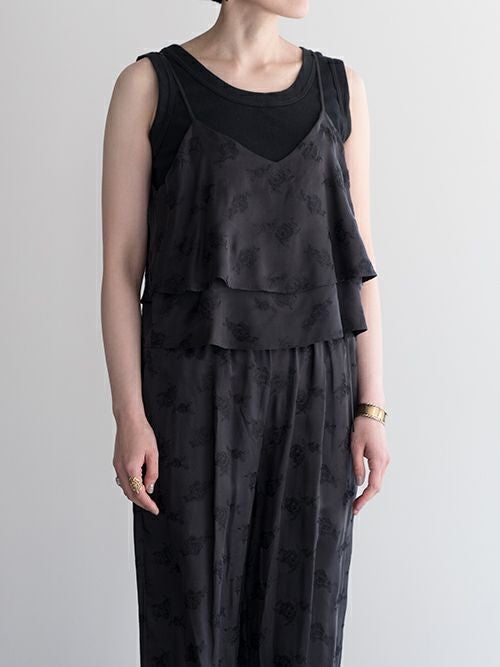 TICCA ティッカ ローズエンブロイダリービスチェ C.GRAY | ITAL STYLE WEAR