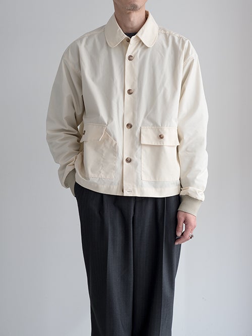 KENNETH FIELD ケネスフィールド DRIVING JACKET OFFWHITE | ITAL