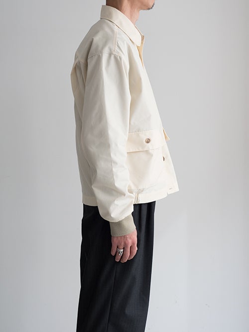KENNETH FIELD ケネスフィールド DRIVING JACKET OFFWHITE | ITAL
