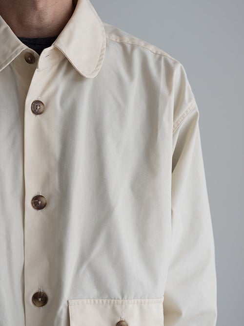 KENNETH FIELD ケネスフィールド DRIVING JACKET OFFWHITE | ITAL