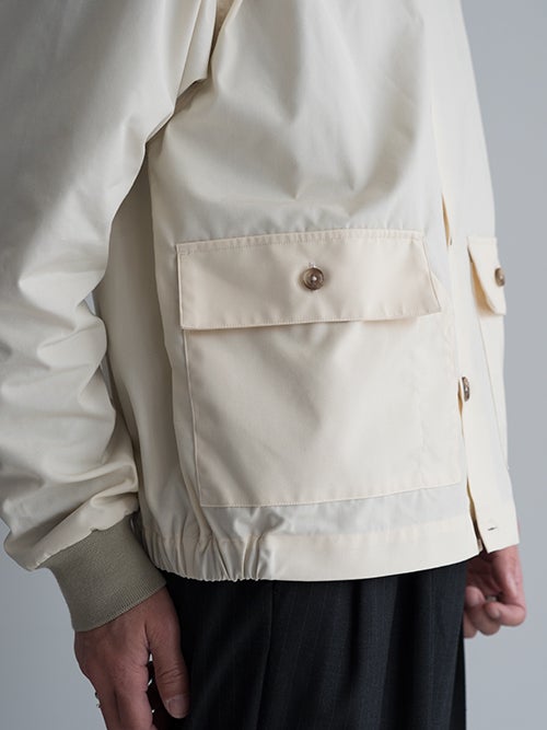 KENNETH FIELD ケネスフィールド DRIVING JACKET OFFWHITE | ITAL