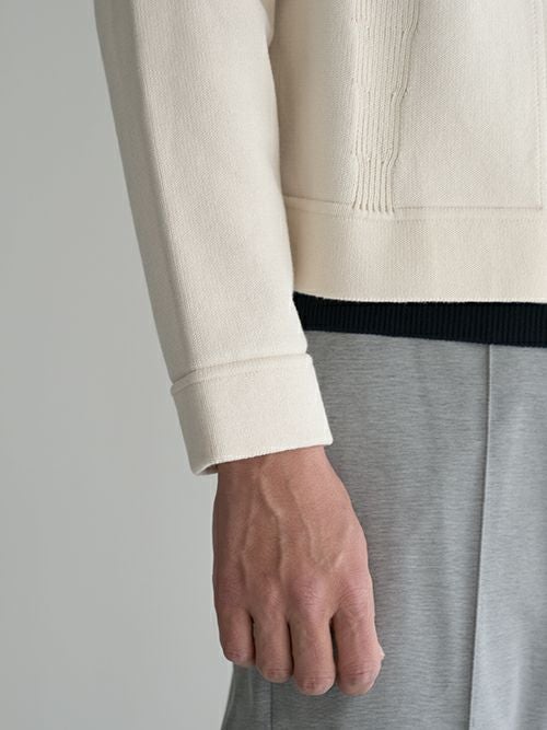 LARDINI ラルディーニ ミラノリブジャケット OFFWHITE | ITAL STYLE WEAR