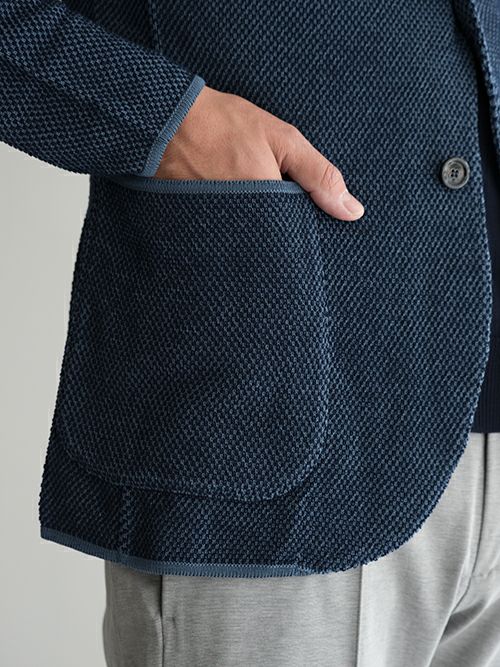 LARDINI ラルディーニ コットンニットジャケット 【全2色】 | ITAL