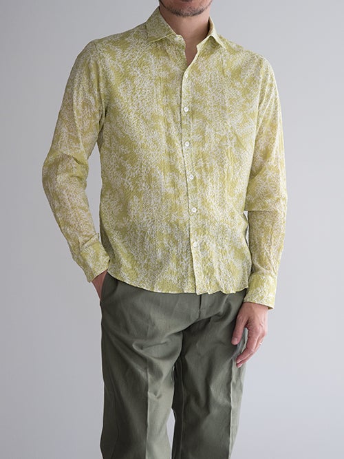 新品 ドゥーズィエムクラス 購入 ORIAN リネン シャツ ORIAN オリアン コットンリネン プルオーバーシャツ BEIGE | ITAL