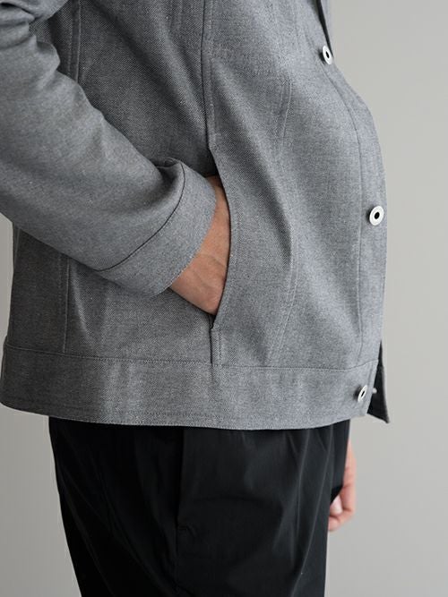 Hevo イーヴォ デニムジャケット CARPINO L.GRAY | ITAL STYLE WEAR