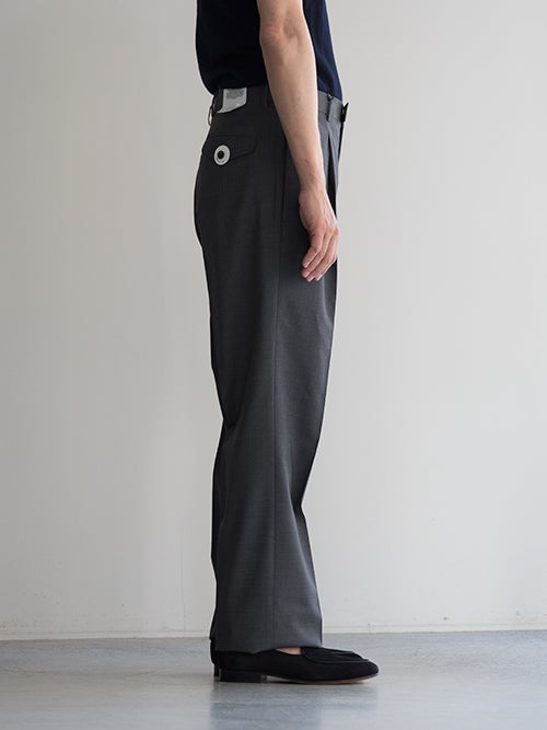GERMANO ジェルマーノ ウールスラックス GRAY | ITAL STYLE WEAR