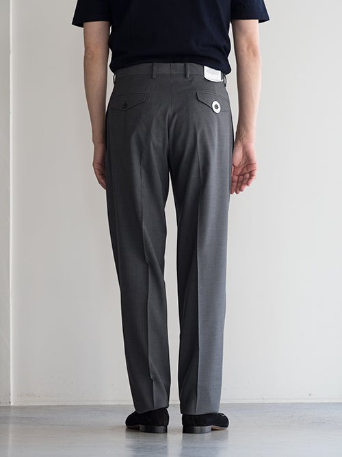 GERMANO ジェルマーノ ウールスラックス GRAY | ITAL STYLE WEAR
