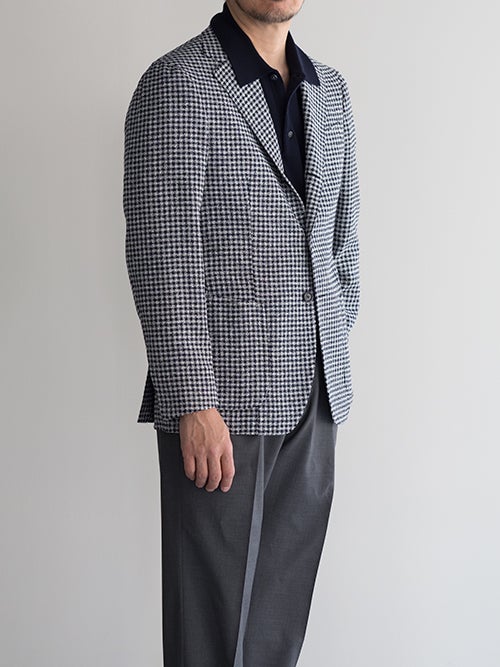 TITO ALLEGRETTO ティトアレグレット 千鳥格子柄シングルジャケット