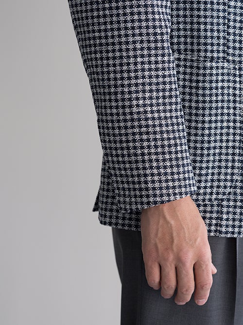 Tito Allegretto ティトアレグレット 千鳥格子スーツ TITO ALLEGRETTO ティトアレグレット 千鳥格子柄シングルジャケット