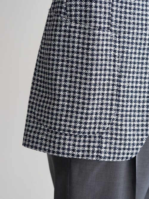 TITO ALLEGRETTO ティトアレグレット 千鳥格子柄シングルジャケット